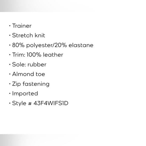 Michael Kors Willis Wedge Crystal Embellished Trainer Athletic Sneaker - Picture 8 of 8